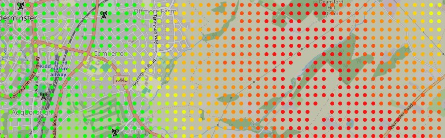 Signal Forecast Map
